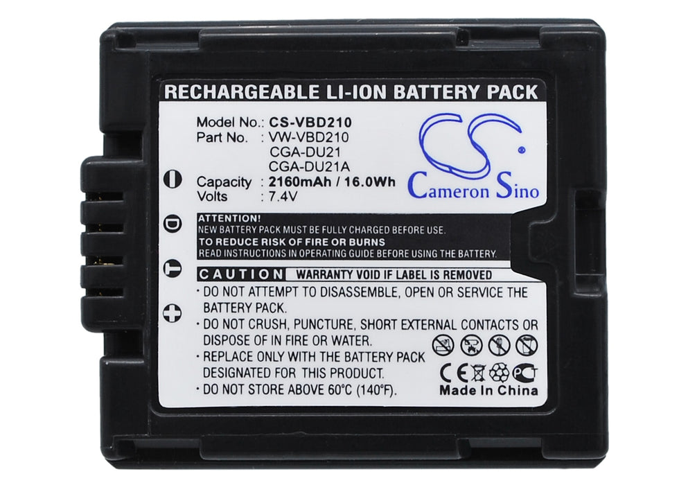 Hitachi DZ-BD70 DZ-BD7H DZ-BX37E DZ-GX20 DZ-GX20A DZ-GX20E DZ-GX3200 DZ-GX3200A DZ-GX3200E DZ-GX3300(B) DZ-GX3300(S 2160mAh Camera Replacement Battery-5