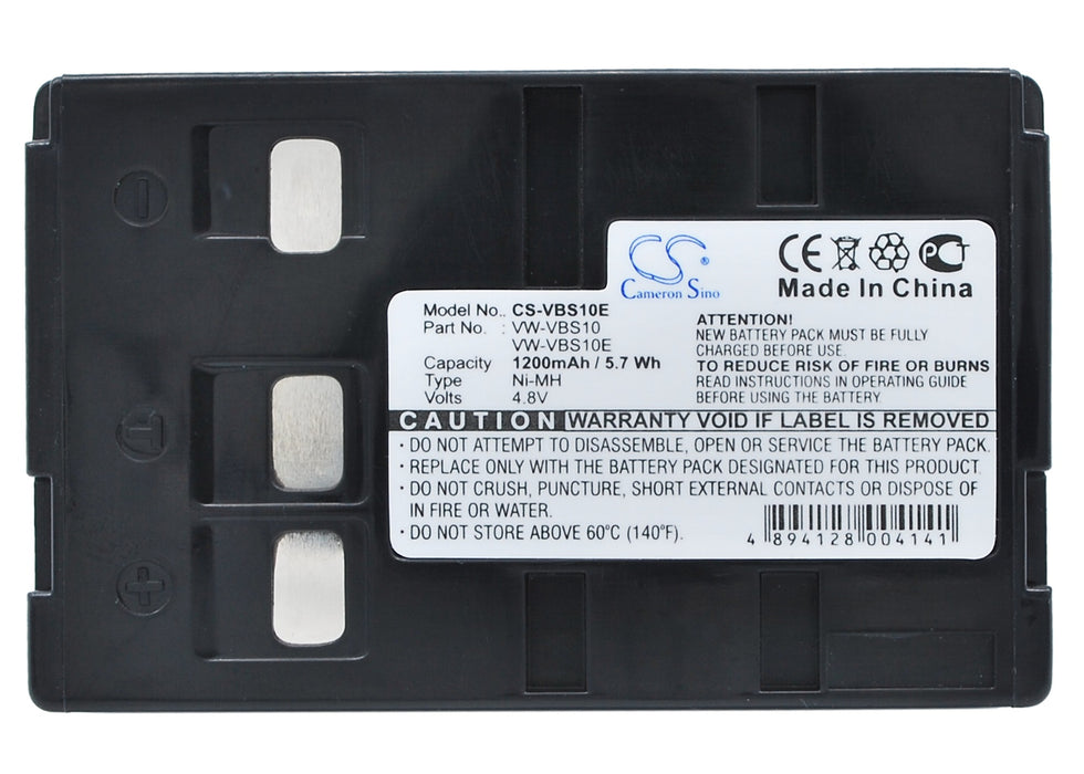 Blaupunkt SCR-250 1200mAh Camera Replacement Battery-5