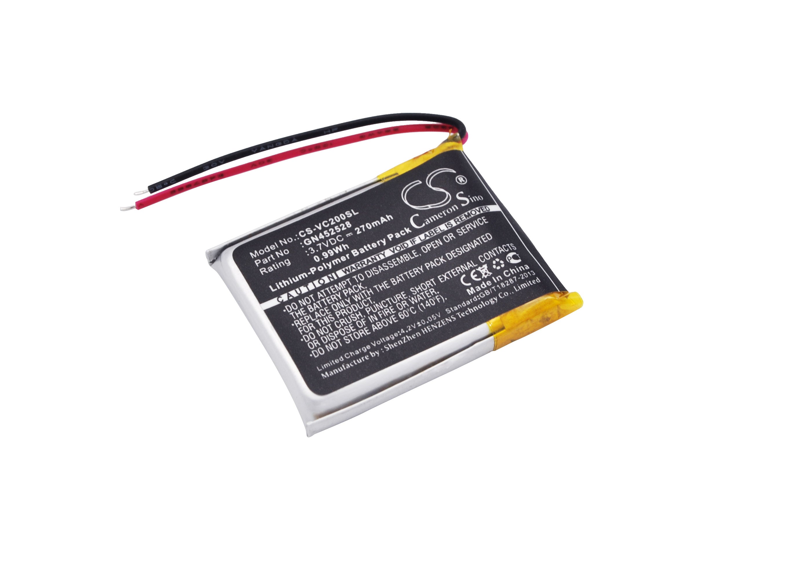 Voice Caddie VC200 VC200 Voice GPS Replacement Battery