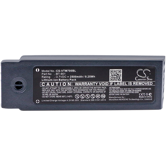 Vocollect A700 A710 A720 A730 Talkman A700 2500mAh Replacement Battery-3