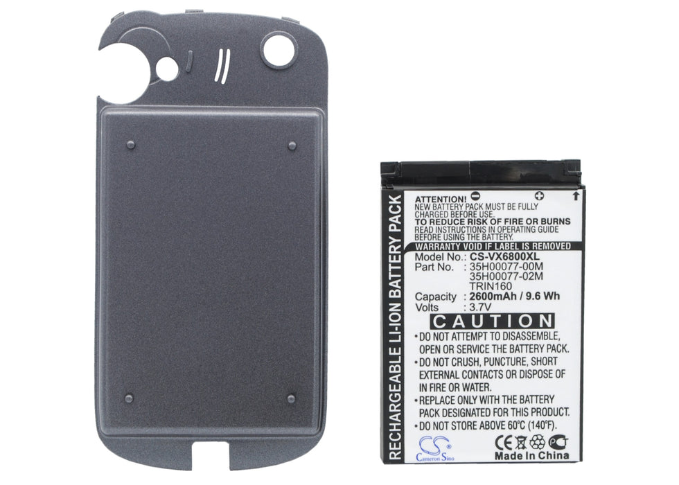 HTC Mogul P4000 Titan 100 Titan 6800 Replacement Battery-main