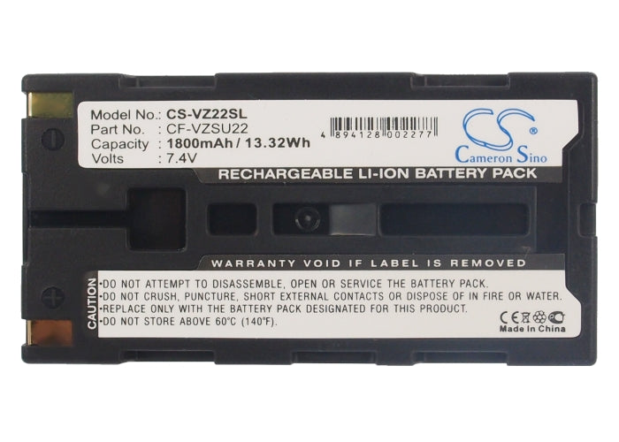 Panasonic Tunghbook 01 Tunghbook CF-P1 1800mAh Printer Replacement Battery-5