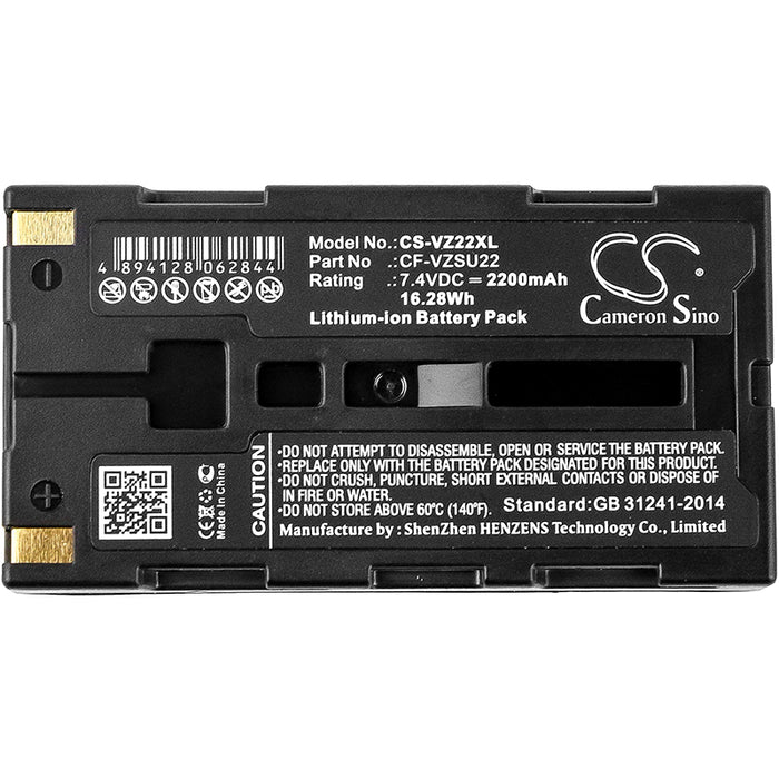 Nippon AVIONICS Thermo Gear 2UR18650F 2200mAh PDA Replacement Battery-3