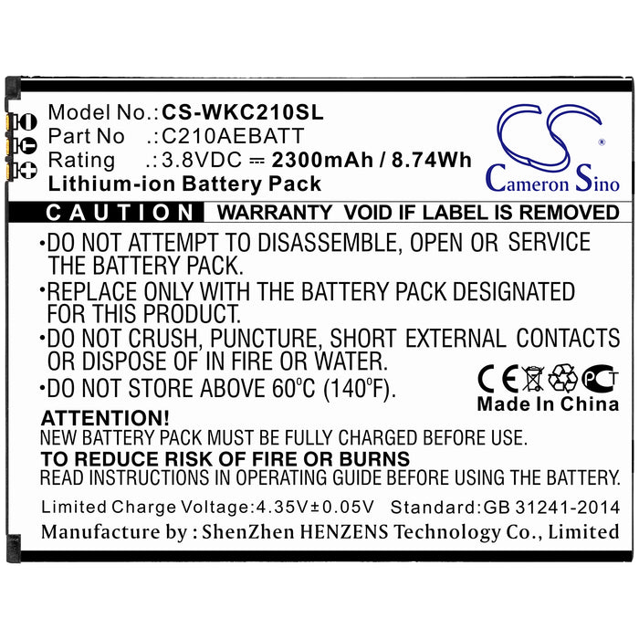 Wiko C210 Life Mobile Phone Replacement Battery-3