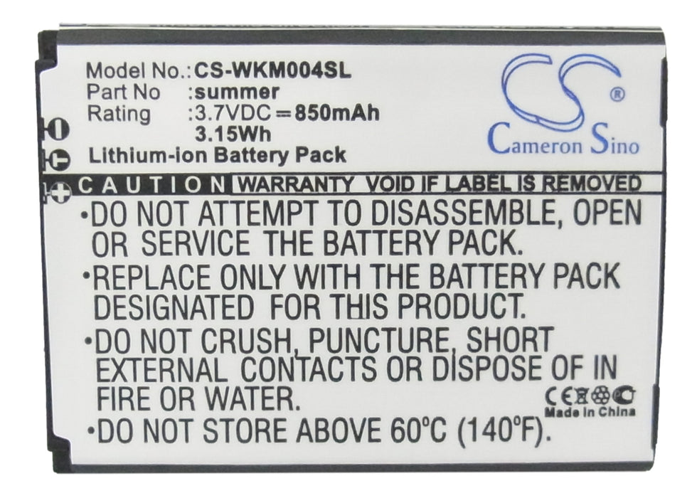 Wiko Soap SUMMER Mobile Phone Replacement Battery-5