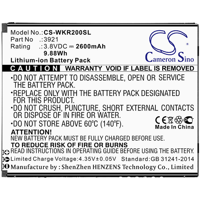 Wiko ROBBY 2 Mobile Phone Replacement Battery-3