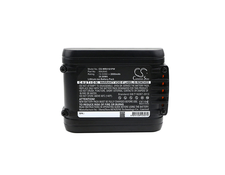 Worx WU137 WU161 2000mAh Replacement Battery-3