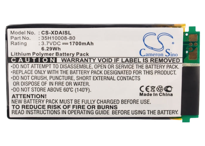 O2 XDA I Mobile Phone Replacement Battery-5