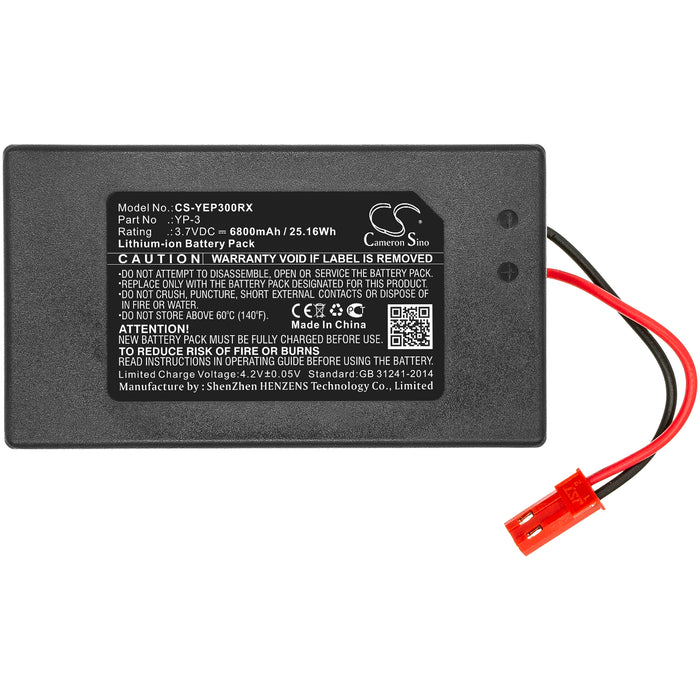 Yuneec Q500 ST10 ST10 Chroma Ground Station ST10+ Chroma Ground Station YP-3 Blade 6800mAh Remote Control Replacement Battery-9