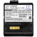 Zebra L405 RW420 RW420 EQ 4200mAh Printer Replacement Battery-5