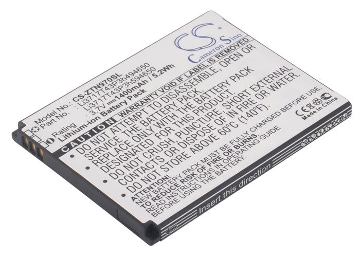 SRF StarAddict 2 Plus 1400mAh Replacement Battery-main