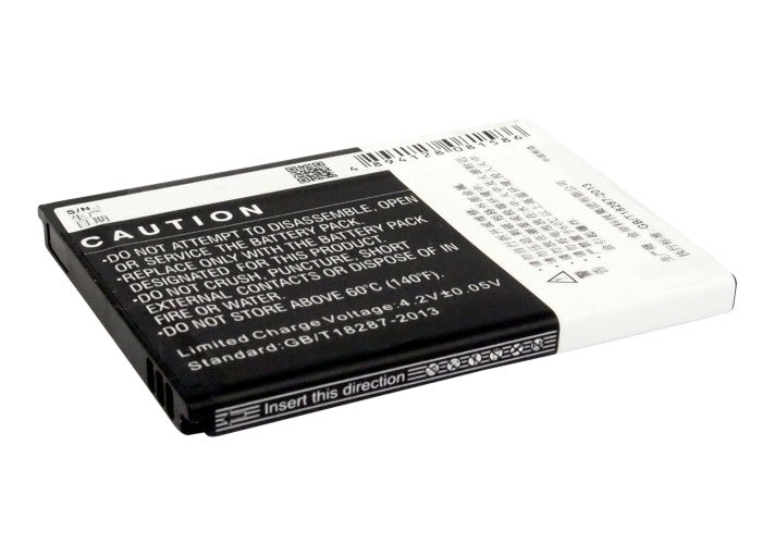 Virgin Mobile AWE Awe N800 1600mAh Mobile Phone Replacement Battery-3