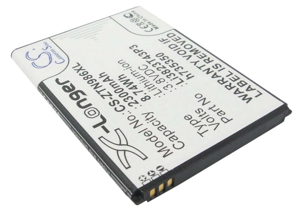 AT&T Maven 2 Z831 2300mAh Hotspot Replacement Battery-2