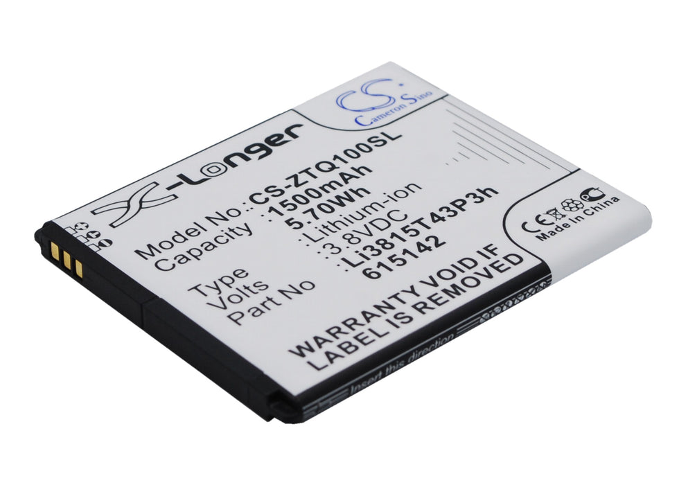 ZTE Blade Q Mini NTZEZ667G3P4P Prelude 2 Whirl 2 Whirl II Z667 Z667G Z667T Zinger Mobile Phone Replacement Battery-2