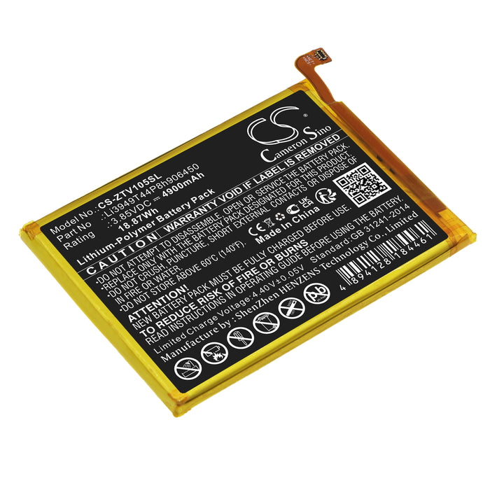 ZTE 8010 Blade 20 Smart Blade V Smart Blade V2020 Smart V1050 4900mAh Mobile Phone Replacement Battery