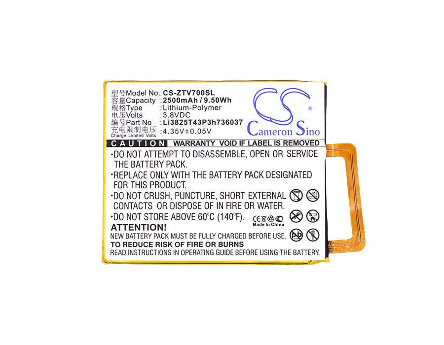 ZTE Blade A2 Blade V7 BV0720 Small Fresh 4 Small Fresh 4 Dual SIM Small Fresh 4 Dual SIM LTE V7 V7 Lite V7 Lite Dual  Mobile Phone Replacement Battery-5