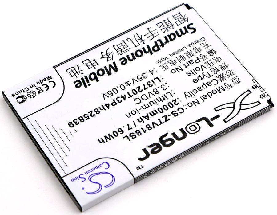 ZTE Blade Q Maxi Mobile Phone Replacement Battery-2