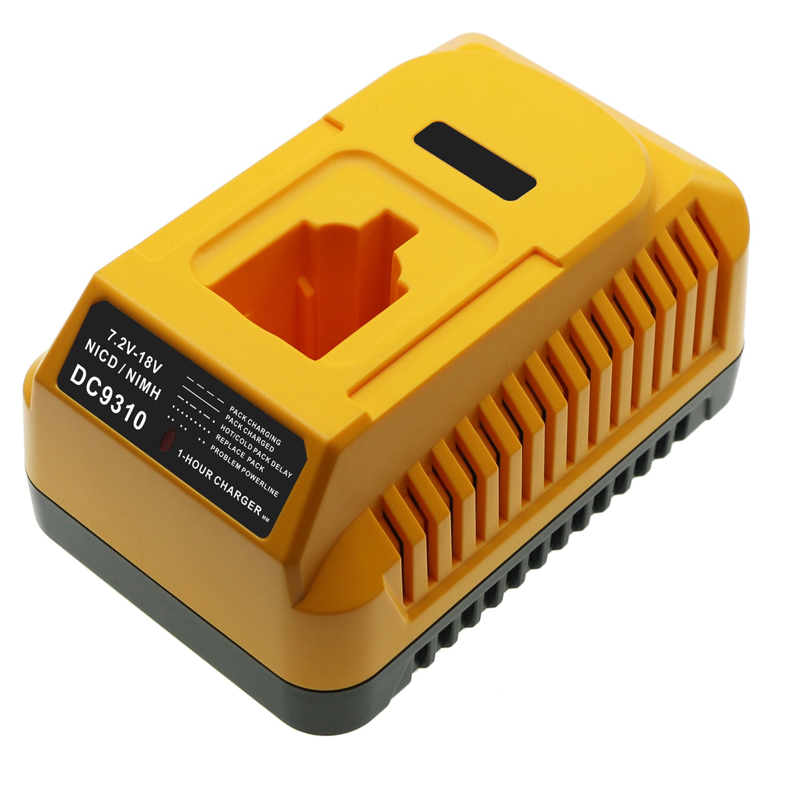 Chargeur rapide pour Dewalt 7.2v-18v, Batterie Ni-mh