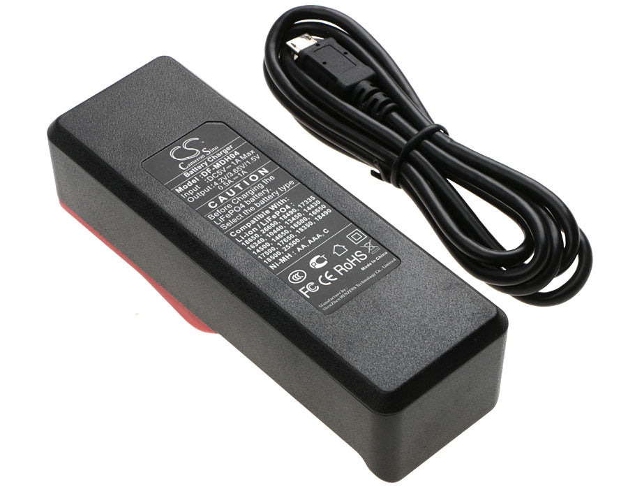 Battery Charger 10440 13450 14430 14500 14650 16340 16500 16650 17335 17500 17650 18350 18490 18500 18650 25500 26650 AA A Replacement Battery Charger