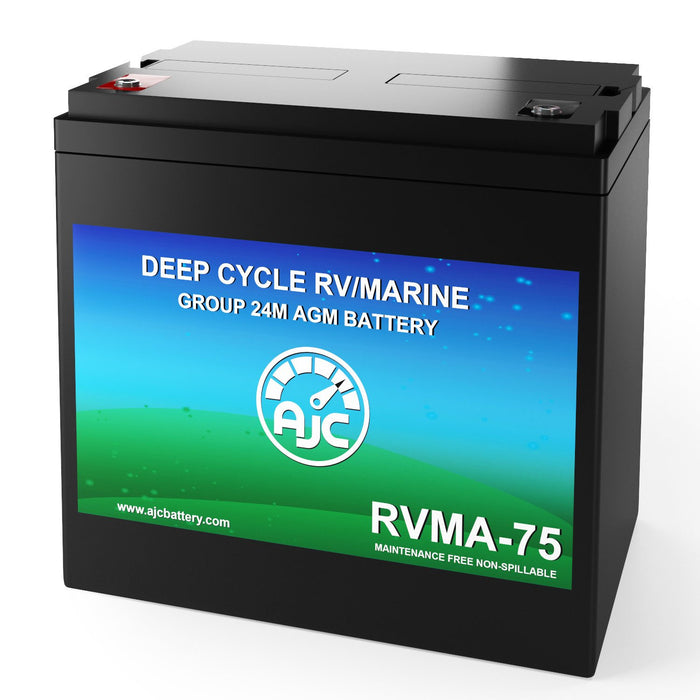 AJC 12V 75Ah Deep Cycle Solar Battery