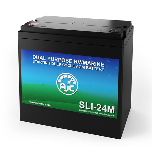 EV Rider Royale 4 Dual 12V 75Ah Mobility Scooter Replacement Battery
