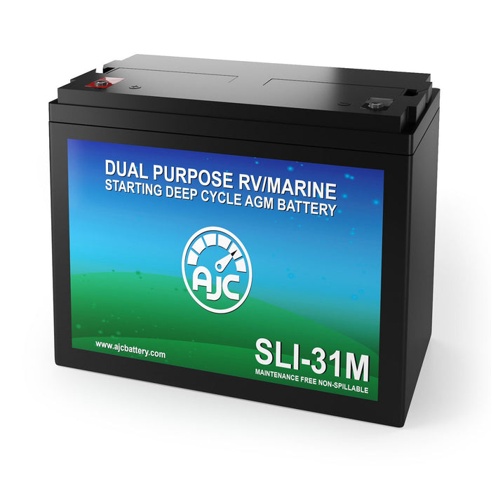 AJC Group 31M Dual Purpose Starting and Deep Cycle SLI Battery